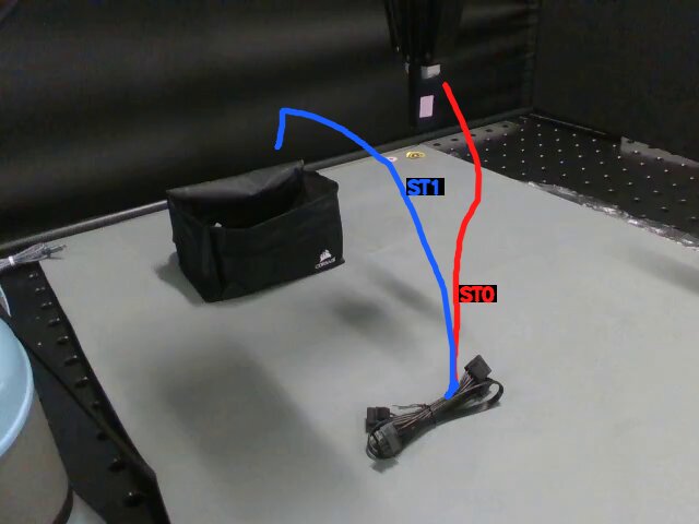 Reference rollout split into sub-trajectories